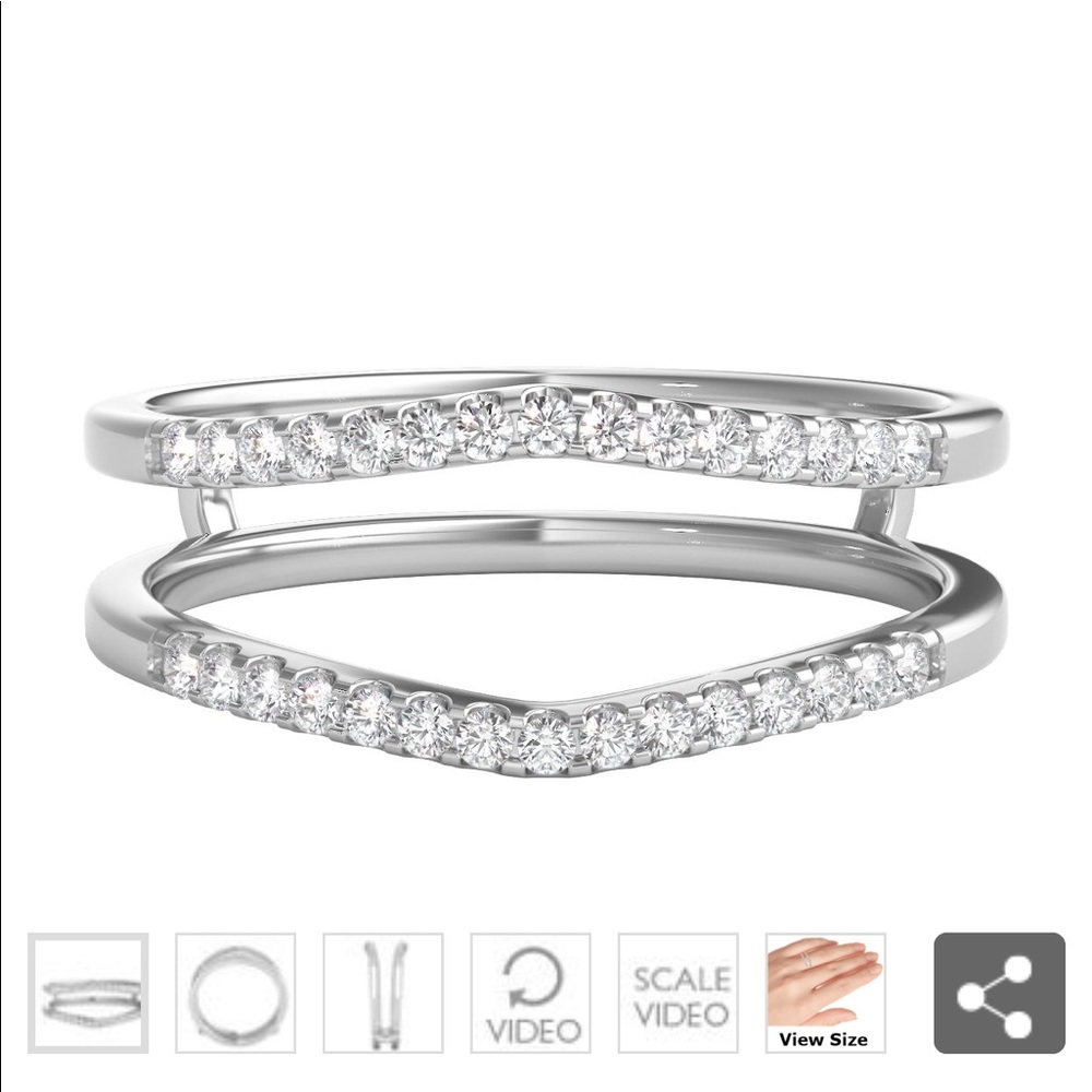 1/7CT.TW. DIAMOND SOLITAIRE RING IN 14K WHITE GOLD